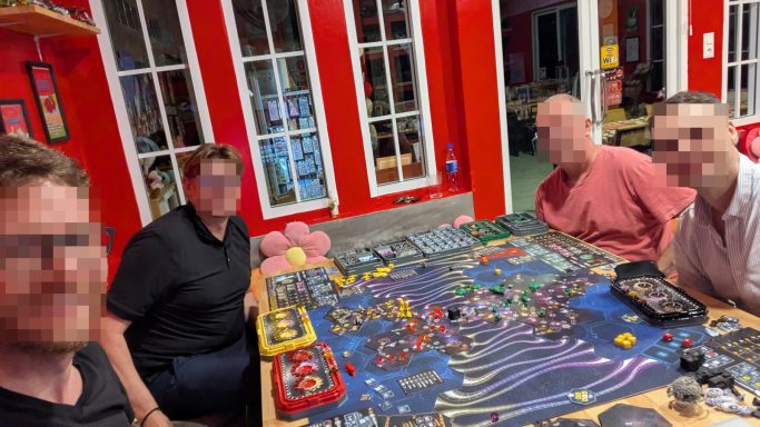 Board Game Group Chiang Mai Hangdong Board game group at Hangdong Minigolf Chiang Mai German Restaurant strategy games